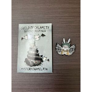 Guild Of Calamity Seasons Creepings Enamel Pin - Moth Wreath